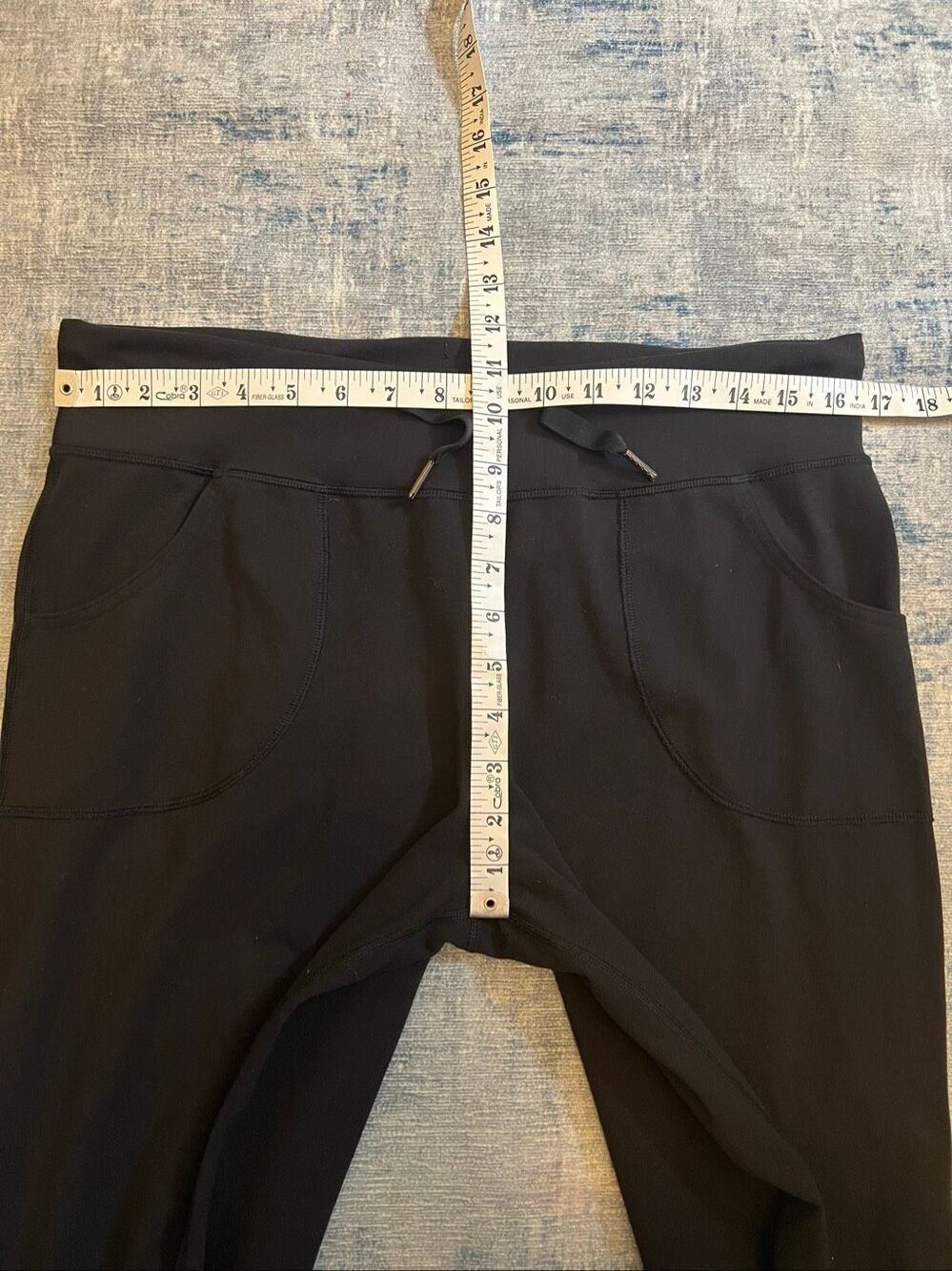 Lululemon Black Wide Leg Still Pants Size 8 Short (29" Inseam) - Picture 5 of 7
